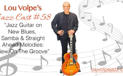 #58 Jazz Cast “Jazz Guitar on New Blues, Samba & Straight Ahead Melodies: View On The Groove”.